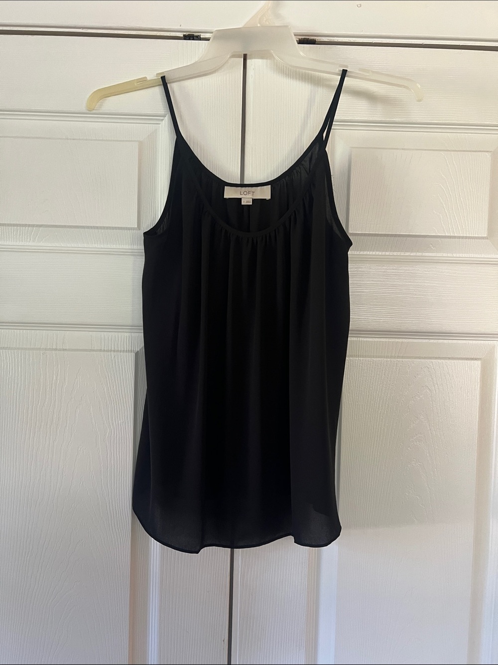 LOFT Black Spaghetti Strap Cami